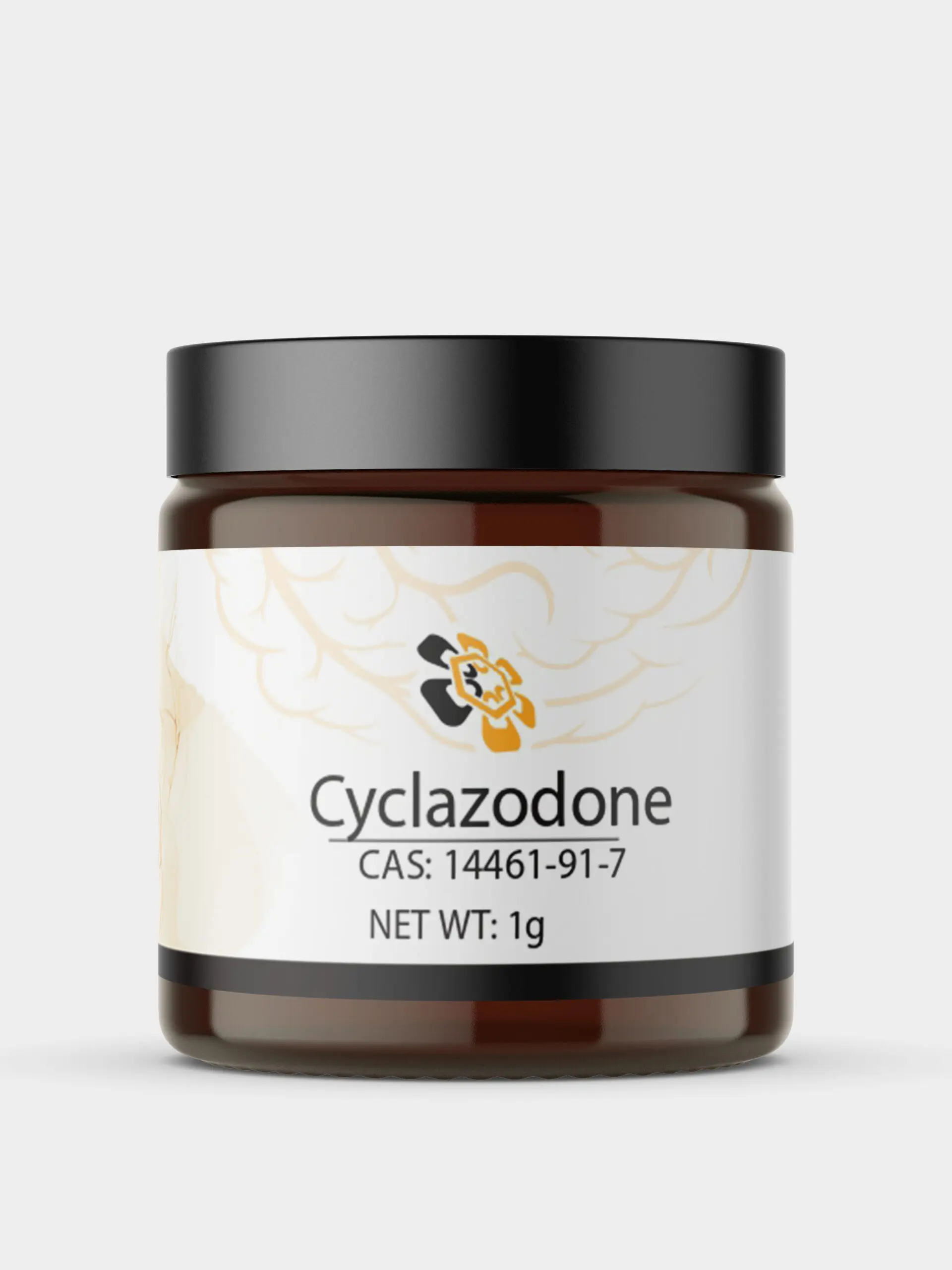 Plastic jar with jam mockup Premium Psd Cyclazodone - Image 1