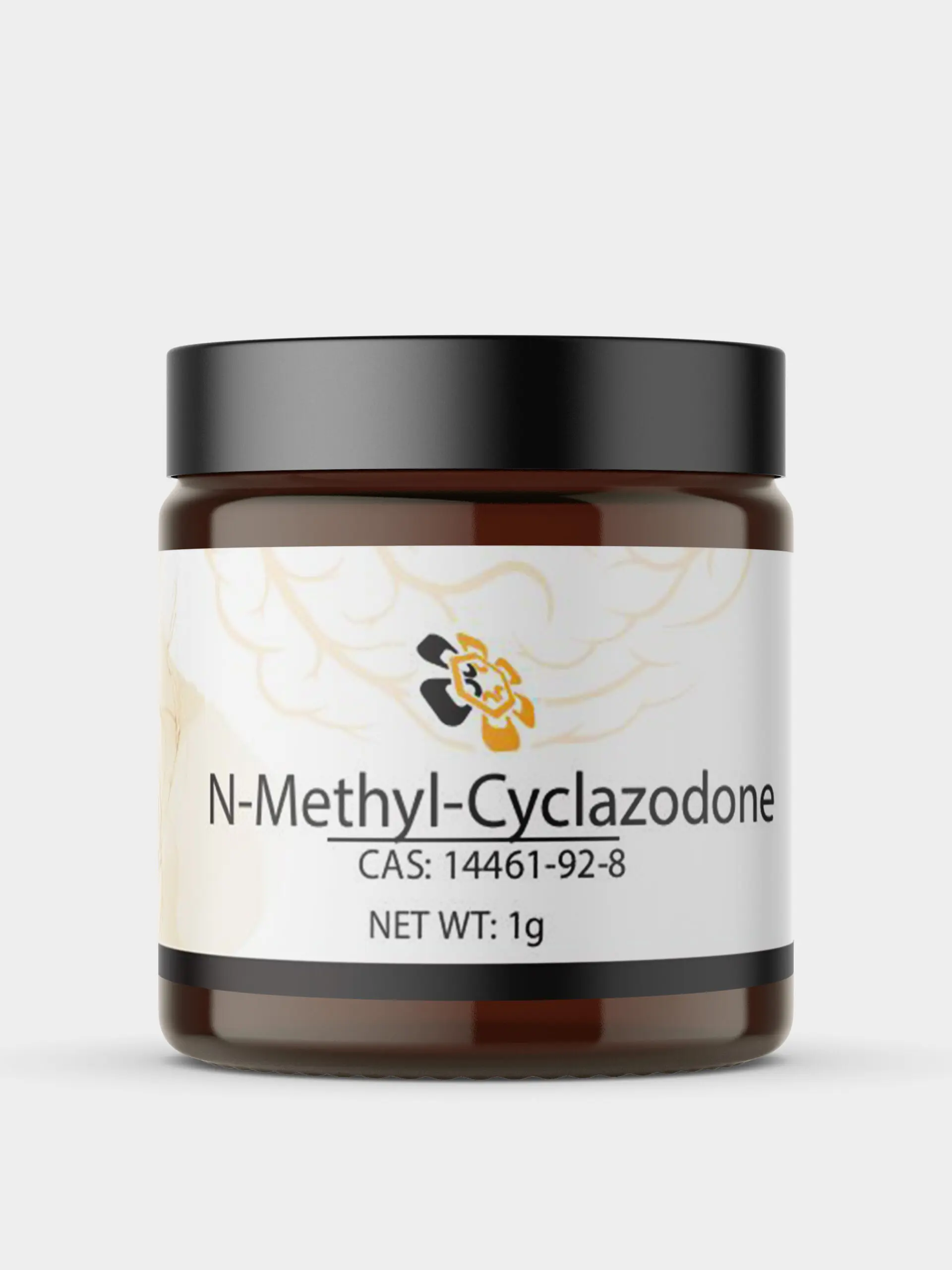 Plastic jar with jam mockup Premium Psd N-Methyl-Cyclazodone - Image 1