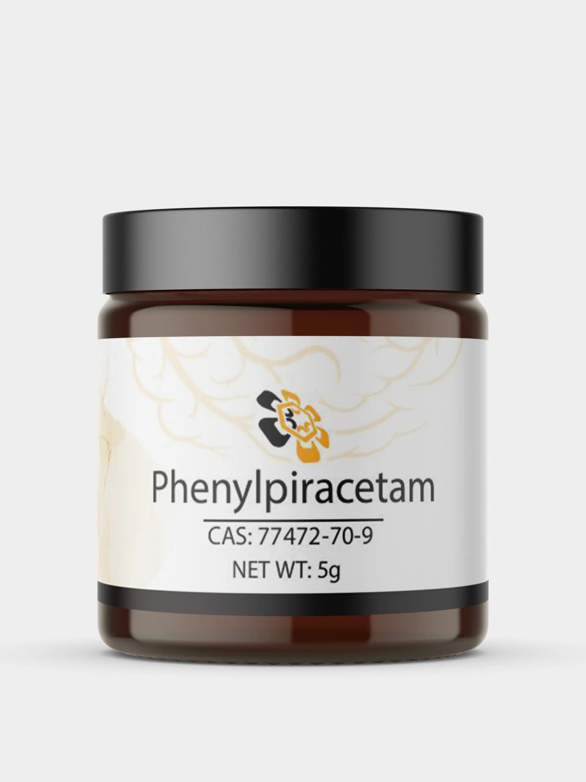 Plastic jar with jam mockup Premium Psd Phenylpiracetam - Image 1
